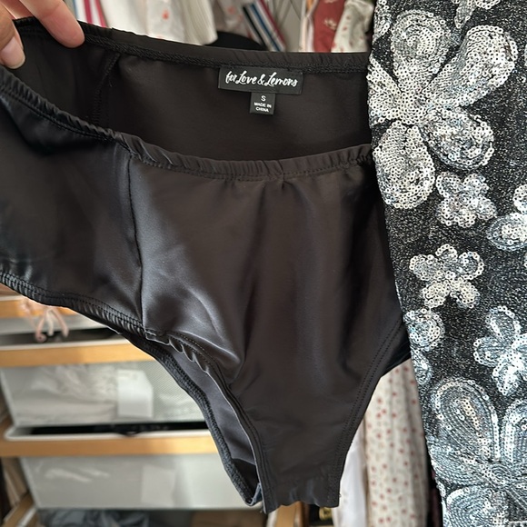 NWT For Love & Lemons Silver Colette Sequin Floral Fringe Mini Dress Size Small - Picture 9 of 12